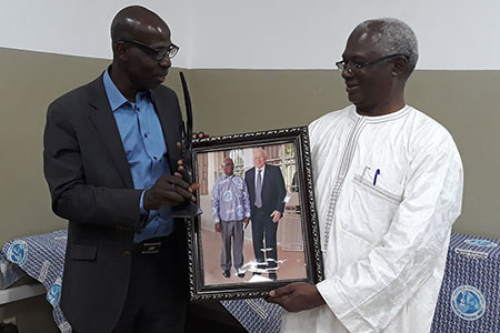 Une cérémonie pour le départ du Pr Souleymane Diallo, Directeur du CICM
